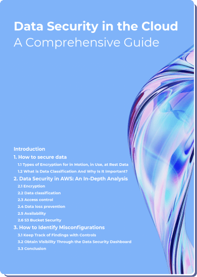 Data Security in the Cloud A Comprehensive Guide